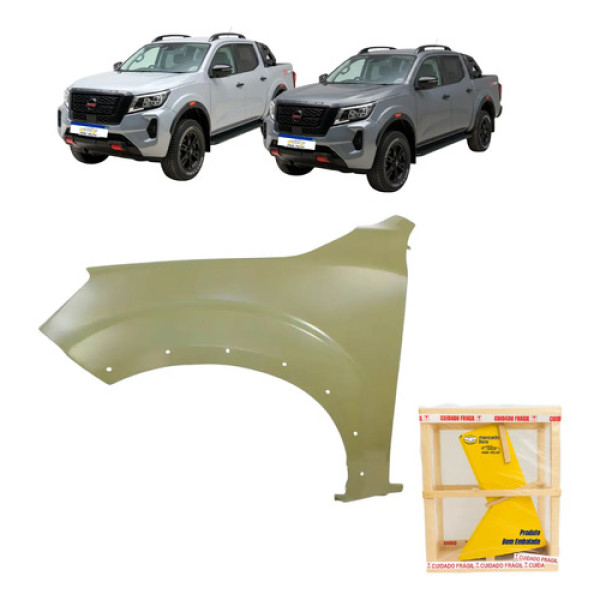 Paralama Nissan Frontier 2022 A 2026 Pro4x Novo Le