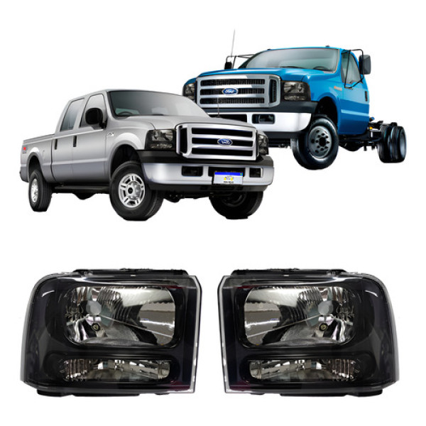 Par Farol F250 F350 F4000 1998 1999 2000 2001 2002 2003 A 19 - Ambos Lados