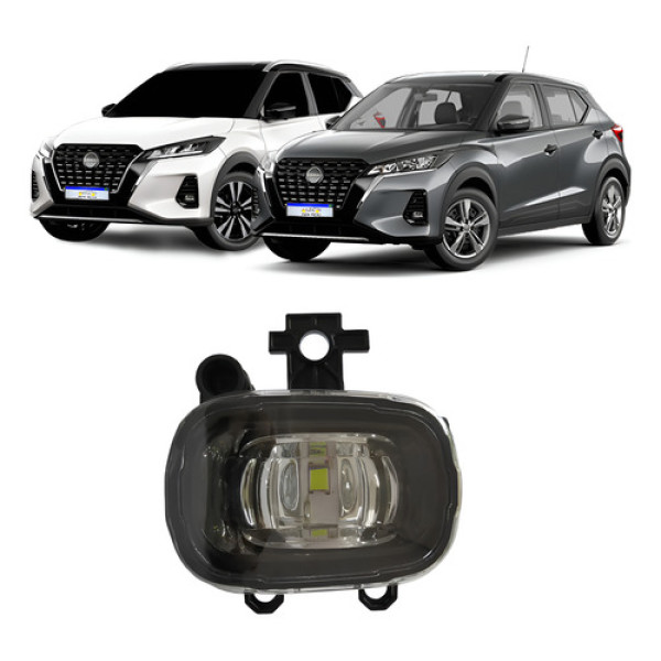 Farol Milha Nissan Kicks 2021 2022 2023 2024 2025 Com Led Ld