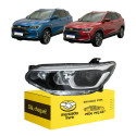 Farol Esquerdo Gm Tracker 2020 2021 22 2023 2024 2025 S/led Esquerdo/motorista