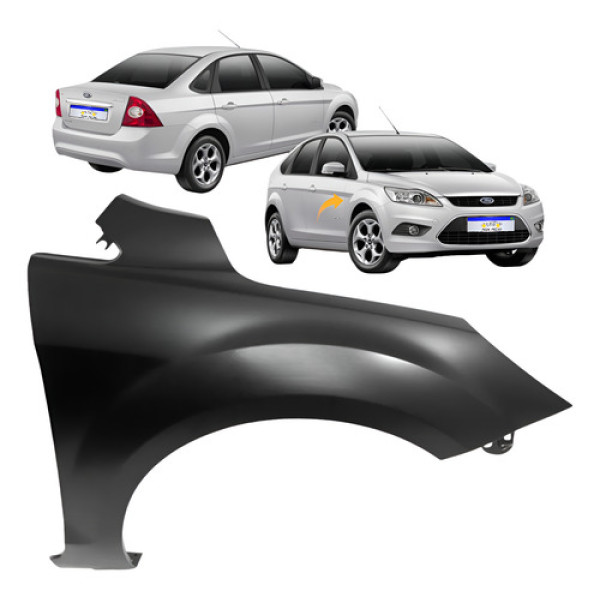 Paralama Ford Focus 2009 2010 2011 2012 2013 Direito Novo Direito Passageiro