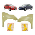 Par Paralama Gm Cobalt 2011 A 2015 C/furo Advantage Novo