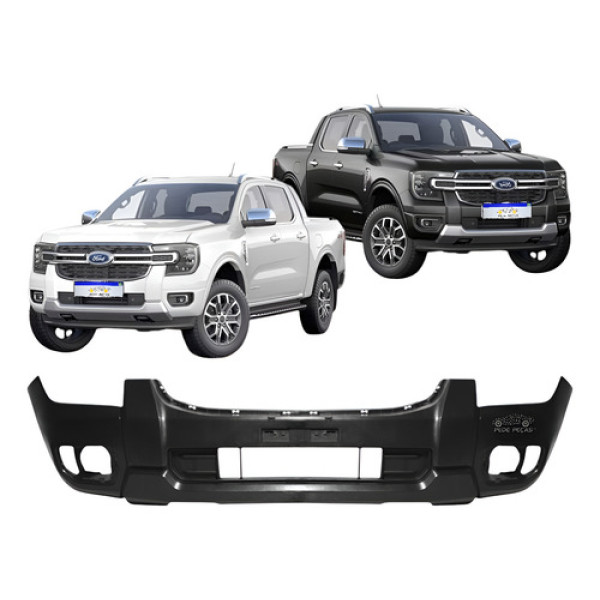 Parachoque Ford Ranger Black Xl Xls Xlt 2023 2024 25 26 Novo