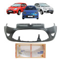 Parachoque Ford Ka 2012 2013 Novo Preto Liso Preto