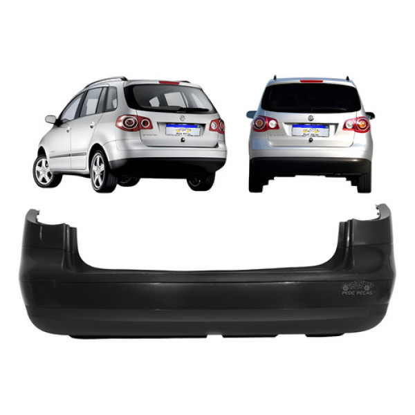 Parachoque Traseiro Volkswagen Spacefox 2006 2007 A 2010