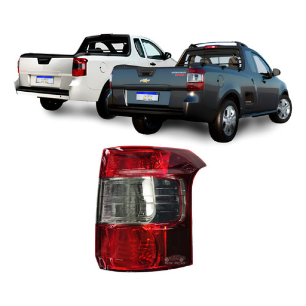 Lanterna Chevrolet Montana 2011 2012 2013 2014 A 21 Fume Ld