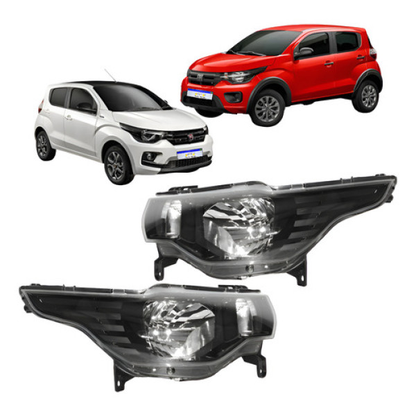 Par Farol Fiat Mobi 2016 2017 2018 2019 2020 2021 2022 23 24 Direito