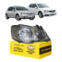 Farol Vw Golf 2008 2009 2010 2011 2012 2013 L.d Cromomix Direito/passageiro