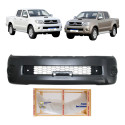 Parachoque Dianteiro Toyota Hilux 2009 2010 2011 Preto