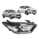 Farol Chevrolet Onix Prisma 2017 2018 2019 2020 2021 C/led