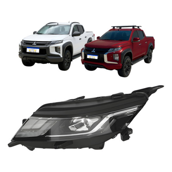 Farol Triton L200 2021 A 2025 Full Led Com Projetor Drl Novo