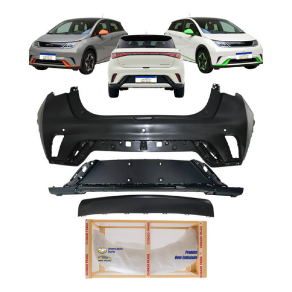 Kit Parachoque Traseiro Dolphin 2023 A 2026 Spoiler/aplique