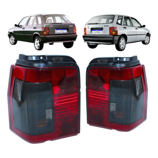 Lanterna Fiat Tipo 1993 1994 1995 1996 1997 Fumê Novo Par Ambos Lados Fumê