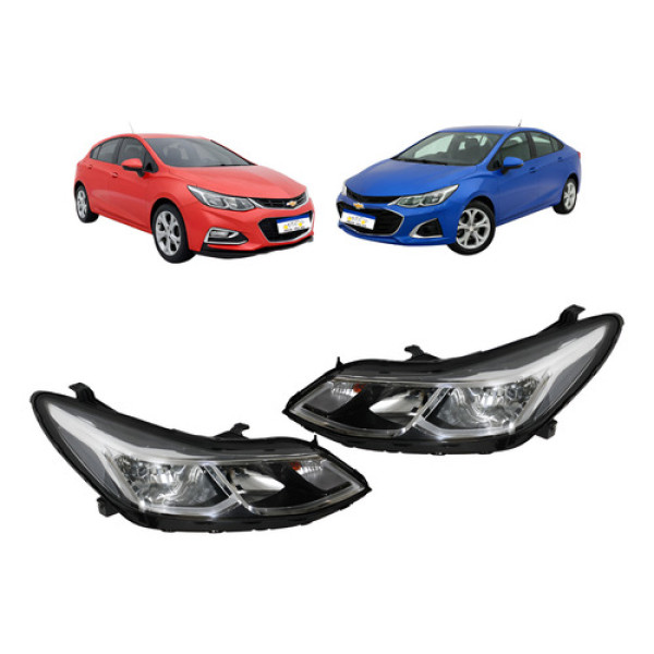 Par Farol Gm Cruze 2017 2018 2019 2020 2021 2022 2023 Lt Ambos Lados