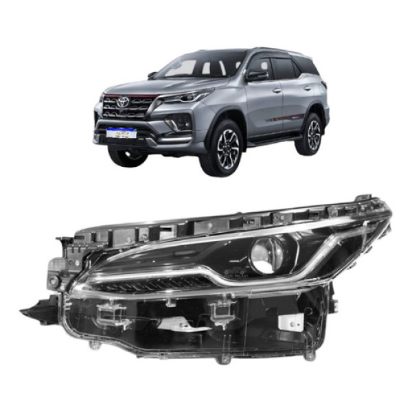 Farol Toyota Hilux Sw4 2021 2022 2023 2024 2025 Full Led Le