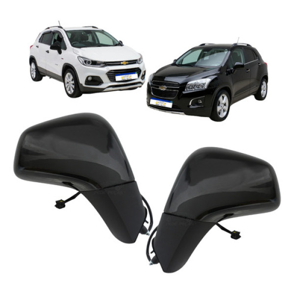Par Retrovisor Elétrico Chevrolet Tracker 2014 2015 A 2017 