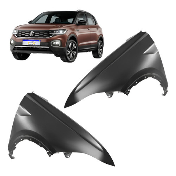 Paralama Volkswagen T-cross 2019 2020 2021 2022 A 2026 Novo