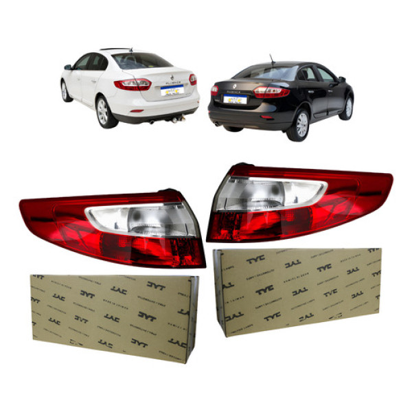 Sinaleira Fluence 2011 2012 A 2016 Par Lanterna S/led Canto
