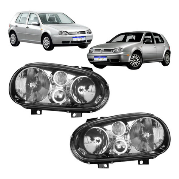 Par Farol Volkswagen Golf 2001 2002 2003 2004 A 2007 Novo