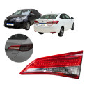 Lanterna Direita Tampa Toyota Yaris Sedan 2019 A 2025 S/led