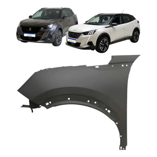 Paralama Esquerdo Peugeot 2008 2023 A 2025 Gt Eletrico  Esquerdo