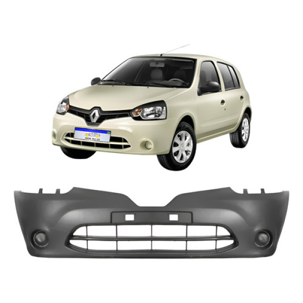 Parachoque Dianteiro Renault Clio 2013 2014 2015 2016 Novo Preto