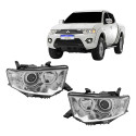 Farol Mitsubishi L200 Triton Hpe 2013 2014 2015 16 17 Novo