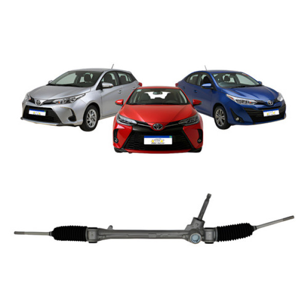 Caixa Setor Direção Elétrica Yaris 2019 A 2024 Sem Motor