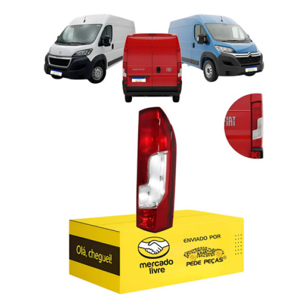 Lanterna Sinaleira Boxer Ducato Jumper 2018 19 20 A 2026 Ld Direito/passageiro Cristal