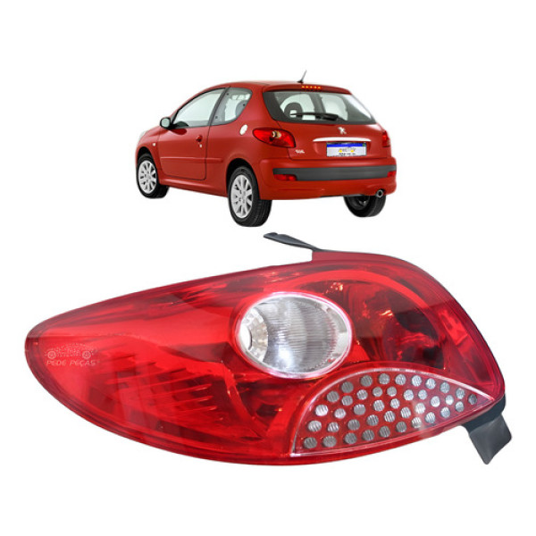 Lanterna Peugeot 207 Hatch 2008 2009 2010 2011 2012 A 15 Le