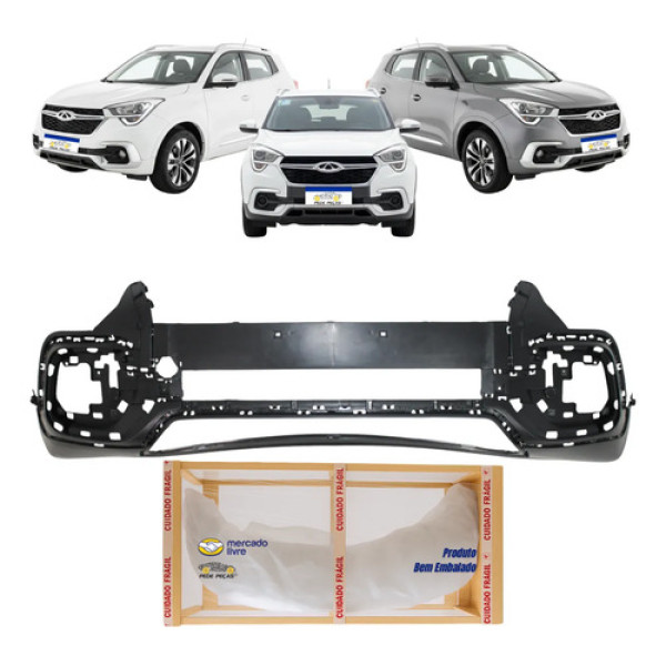 Parachoque Spoiler Dianteiro Tiggo 5x T Txs 2019 2020 Preto
