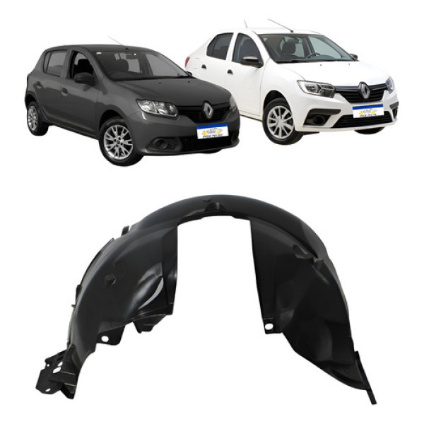 Parabarro Direito Dianteiro Renault Logan 2014 2015 A 2024