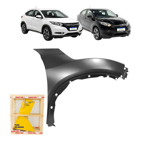 Paralama Honda Hrv Exl Lx Ex 2015 2016 2017 2018 A 2021 Ld
