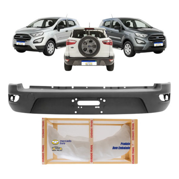 Parachoque Traseiro Ford Ecosport 2018 2019 20 2021