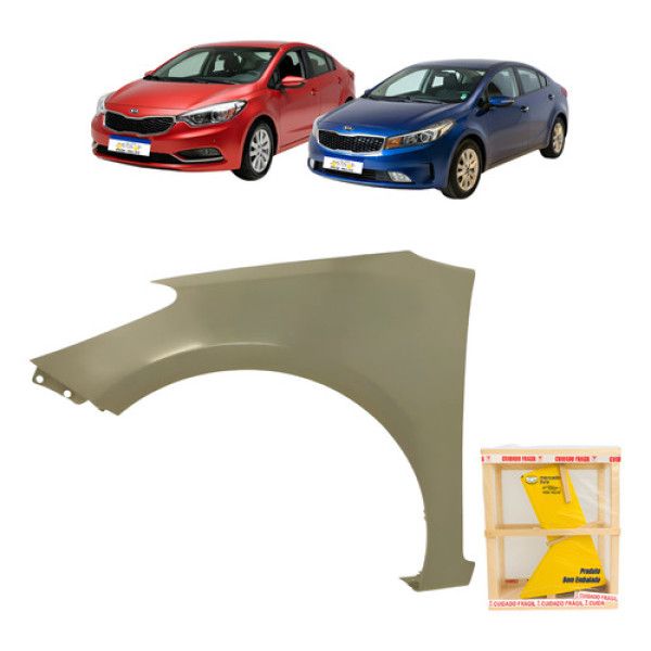 Paralama Kia Cerato 2014 2015 2016 2017 2018 2019 Esquerdo