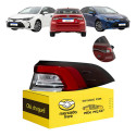 Sinaleira Traseira Toyota Corolla 2020 A 2026 C/led Ld Direito/passageiro Vermelho