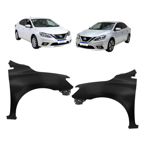 Par Paralama Dianteiro Nissan Sentra 2017 2018 2019 2020
