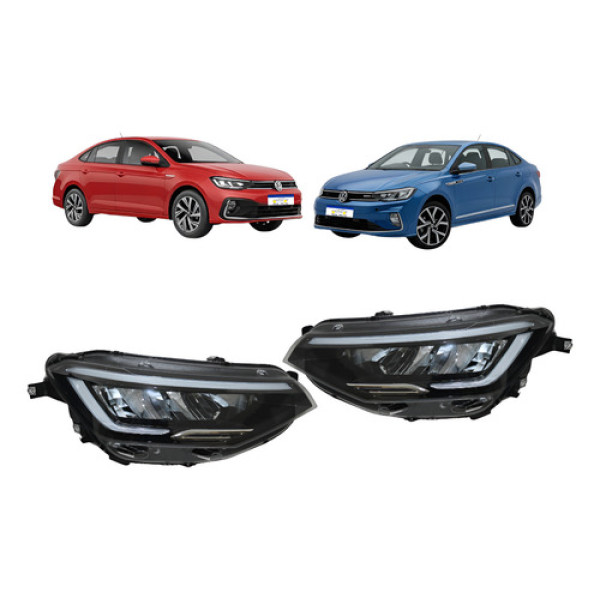 Par Farol Vw Virtus 2023 2024 2025 2026 Full Led Ambos Lados