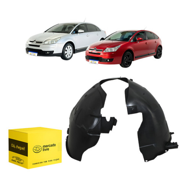 Parabarro Dianteiro Esquerdo C4 Pallas Vtr 2007 08 09 A 2011