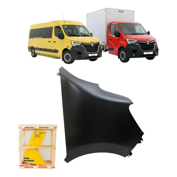 Paralama Renault Master 2023 2024 2025 2026 Direito