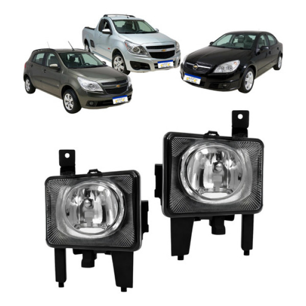 Par Farol Milha Chevrolet Vectra 2006/2011 Agile 2009/2014 