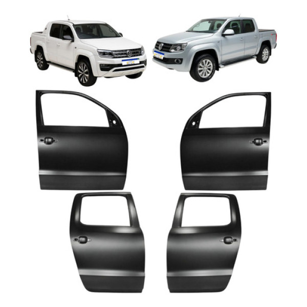 Kit Portas Dianteiras Traseiras Vw Amarok 2010 A 2025 Ld/le