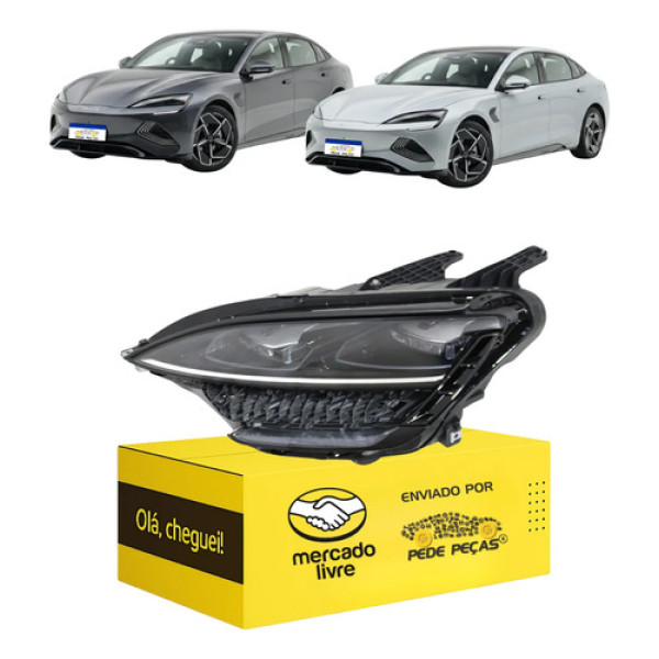 Farol Sinaleira Byd Seal 2024 2025 Full Led C/reator L.e Esquerdo/motorista
