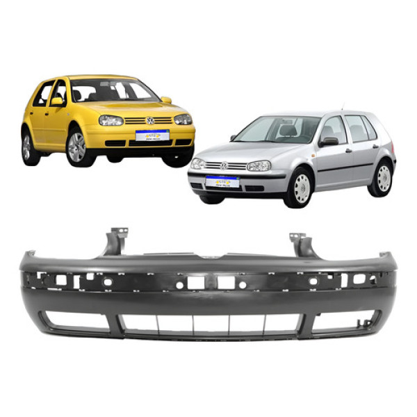 Parachoque Golf 1999 2000 2001 2002 2003 2004 2005 A 2007  Preto