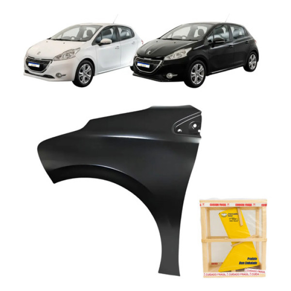 Paralama Peugeot 208 2013 2014 2015 2016 2017 2020 Esquerdo