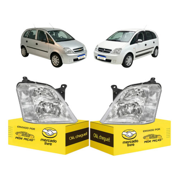 Par Farol Meriva 2003 2004 2005 2006 2007 2008 2009 10 11 12 Direito