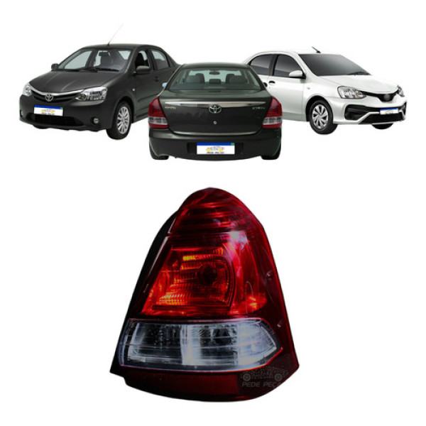 Lanterna Toyota Etios Sedan 2013 2014 2015 2016 2017 2018
