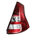 Par Lanterna Renault Sandero 2012 2013 2014 Borda Vermelha Ambos Lados Vermelho