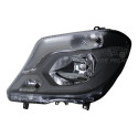 Farol Le Mercedes Sprinter 2017 A 2019 Manual Mascara Cinza