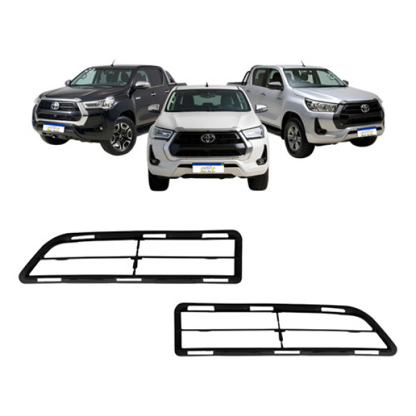 Grade Inferior Parachoque Dianteiro Hilux Srv 2021 2022 2023
